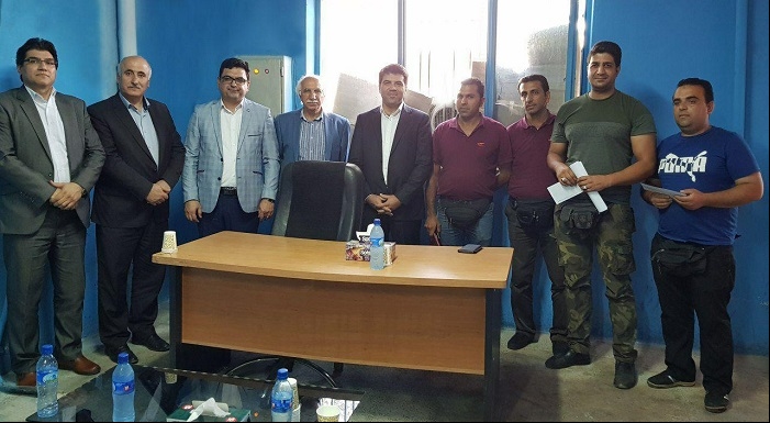 مراسم تقدیر و تشكر از نفرات برتر فروش انبار کرج شرکت زمزم ایران