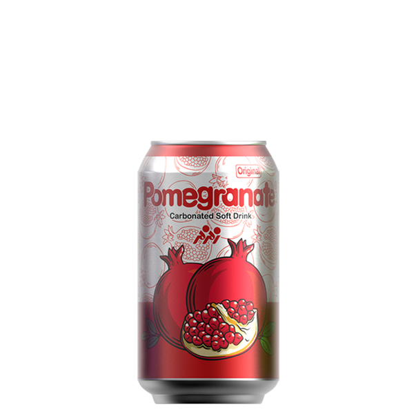 نوشیدنی گازدار انار