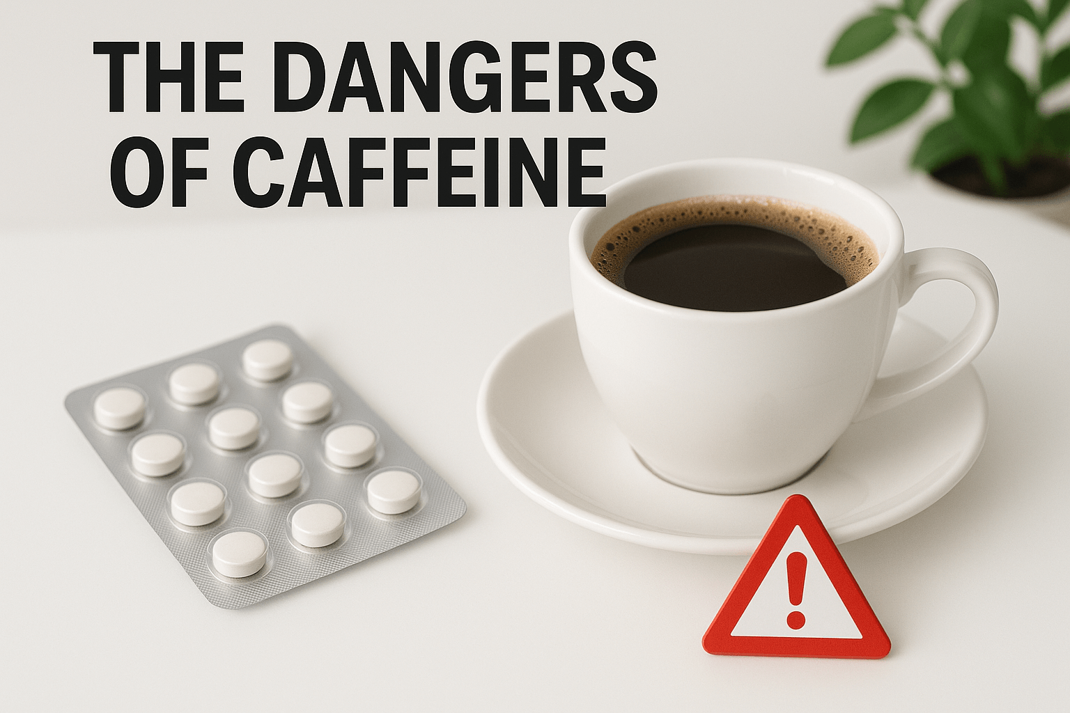 خطرات بالقوه مصرف کافئین