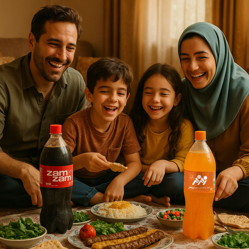 زمزم، بهترین همراه در میان نوشابه‌های بازار