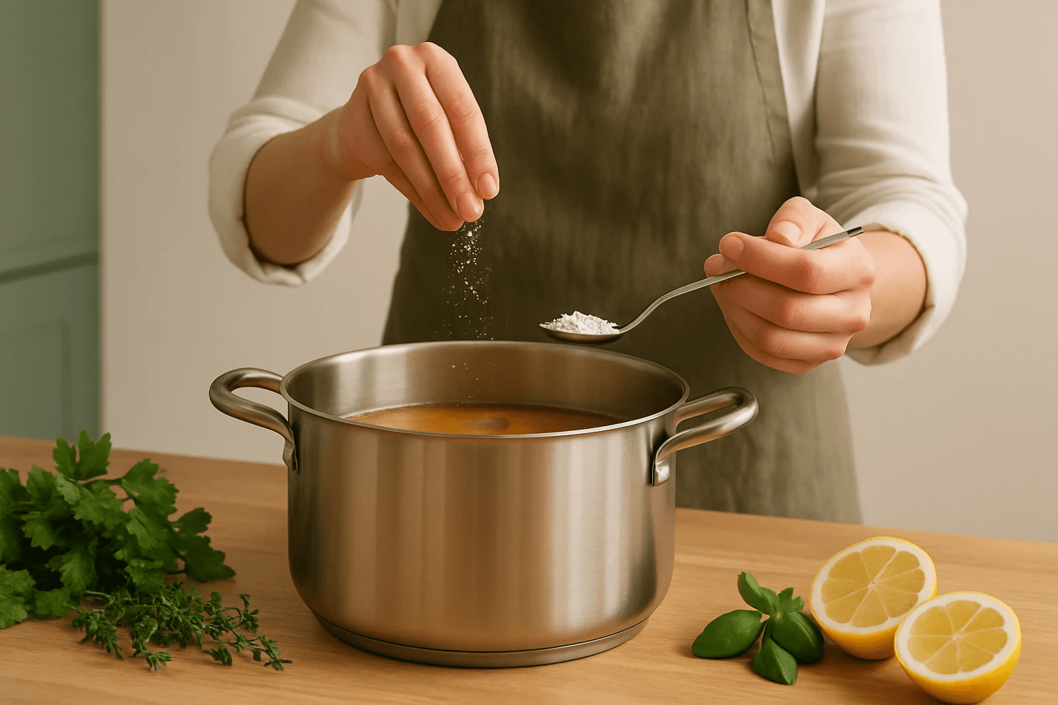 جلوگیری از شور شدن غذا (پیشگیری)