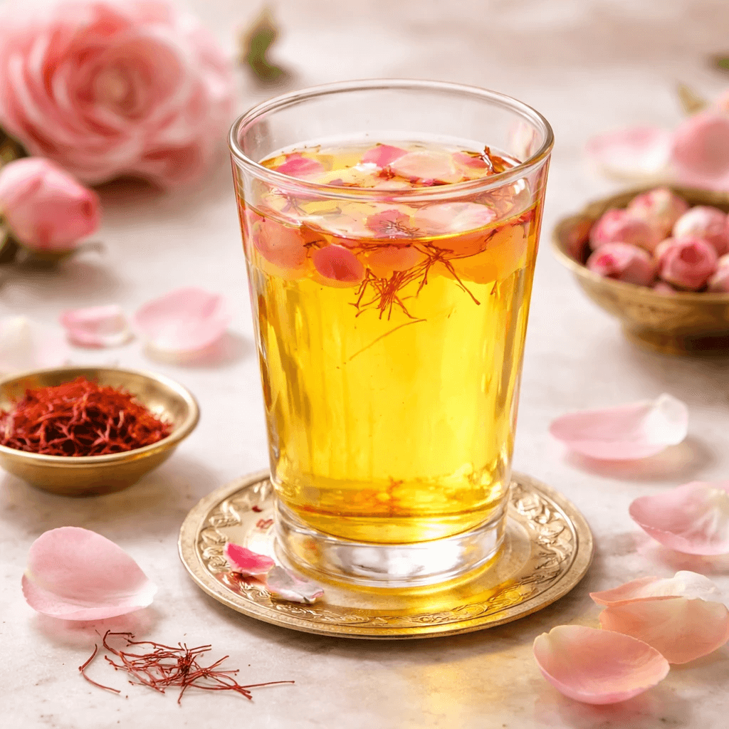 طرز تهیه شربت زعفران