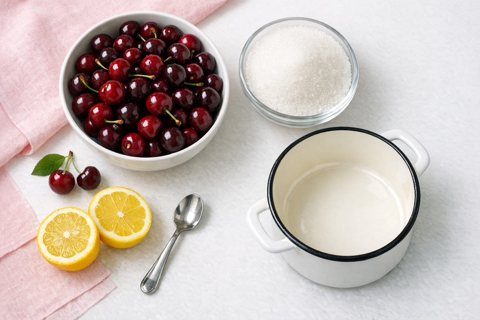 مواد لازم برای تهیه شربت آلبالو خانگی